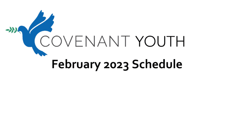Covenant Youth February Schedule