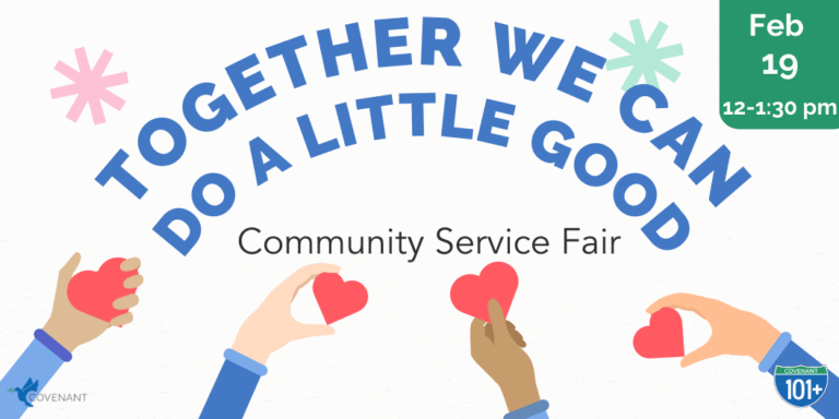 Together we can do a little good: Community Service Fair