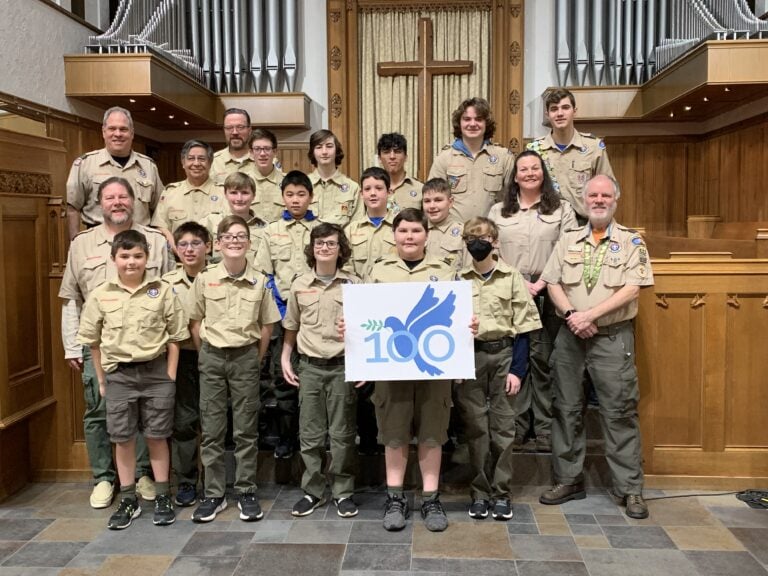 Covenant Celebrates Boy Scout Sunday
